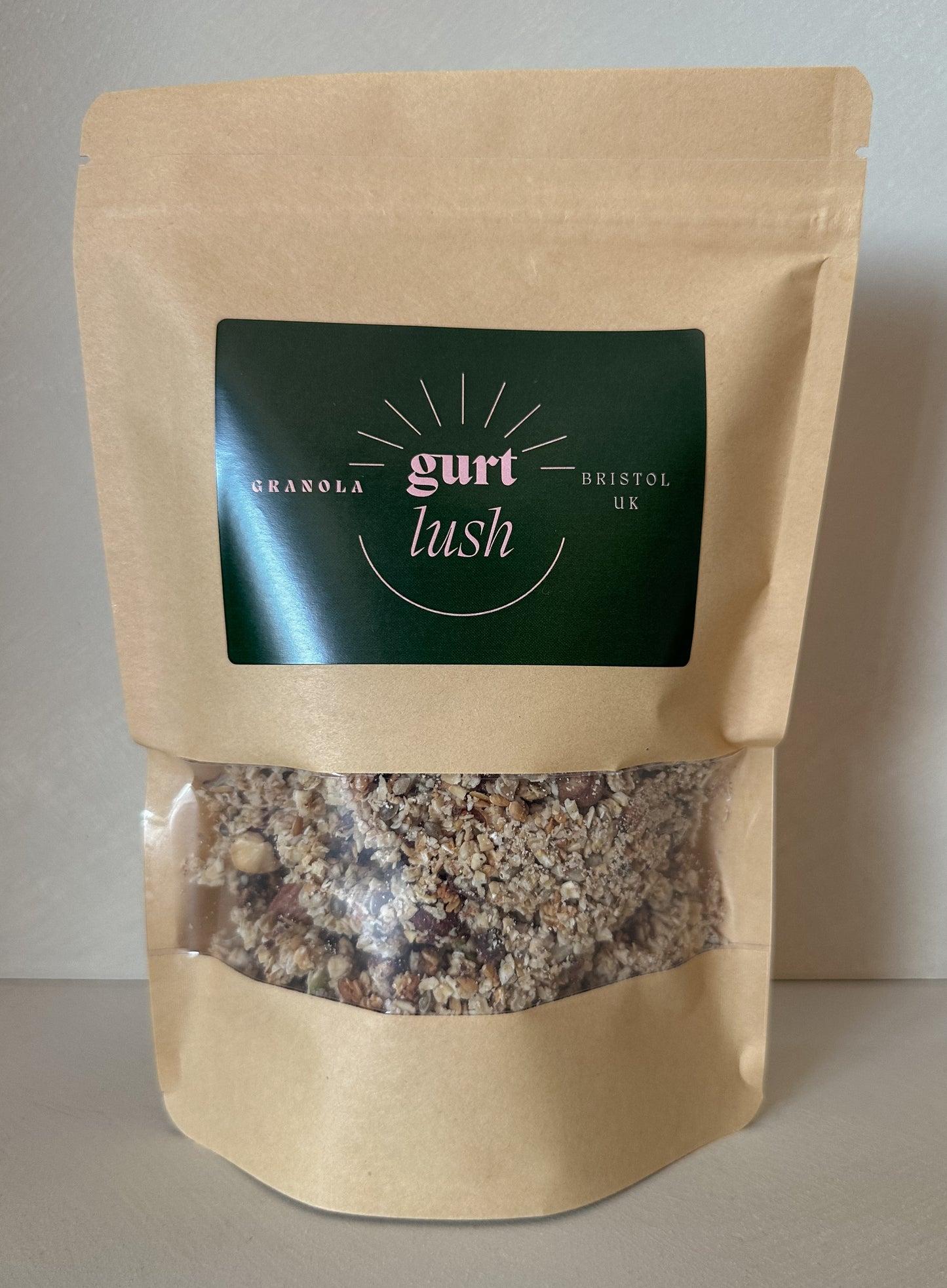 dark chocolate, nut & seed granola ☁️