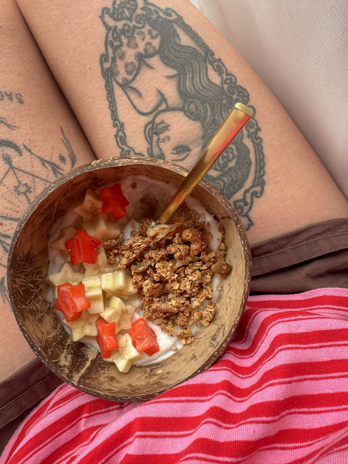 nut, seed & sultana granola ☁️
