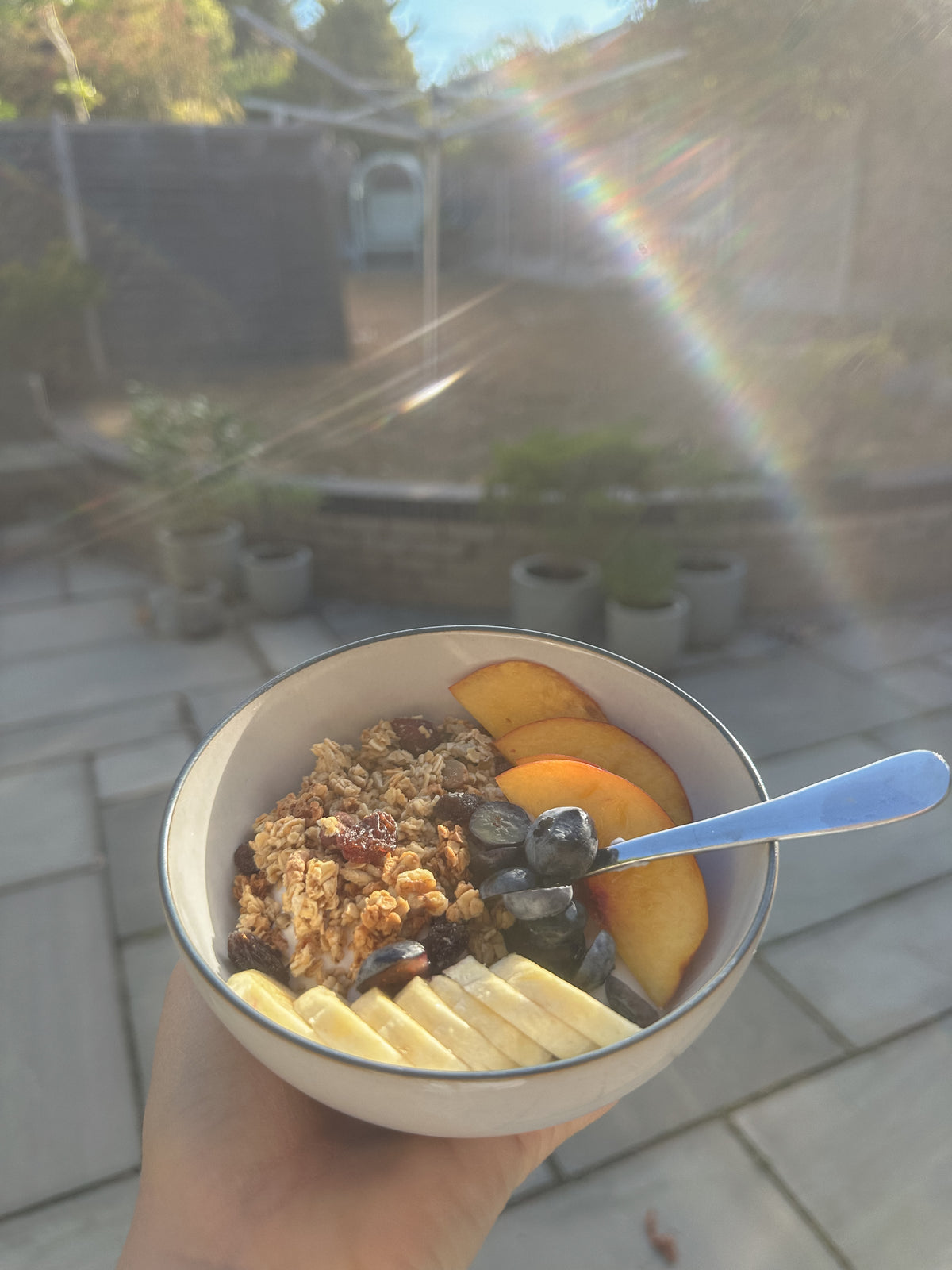 nut, seed & sultana granola ☁️