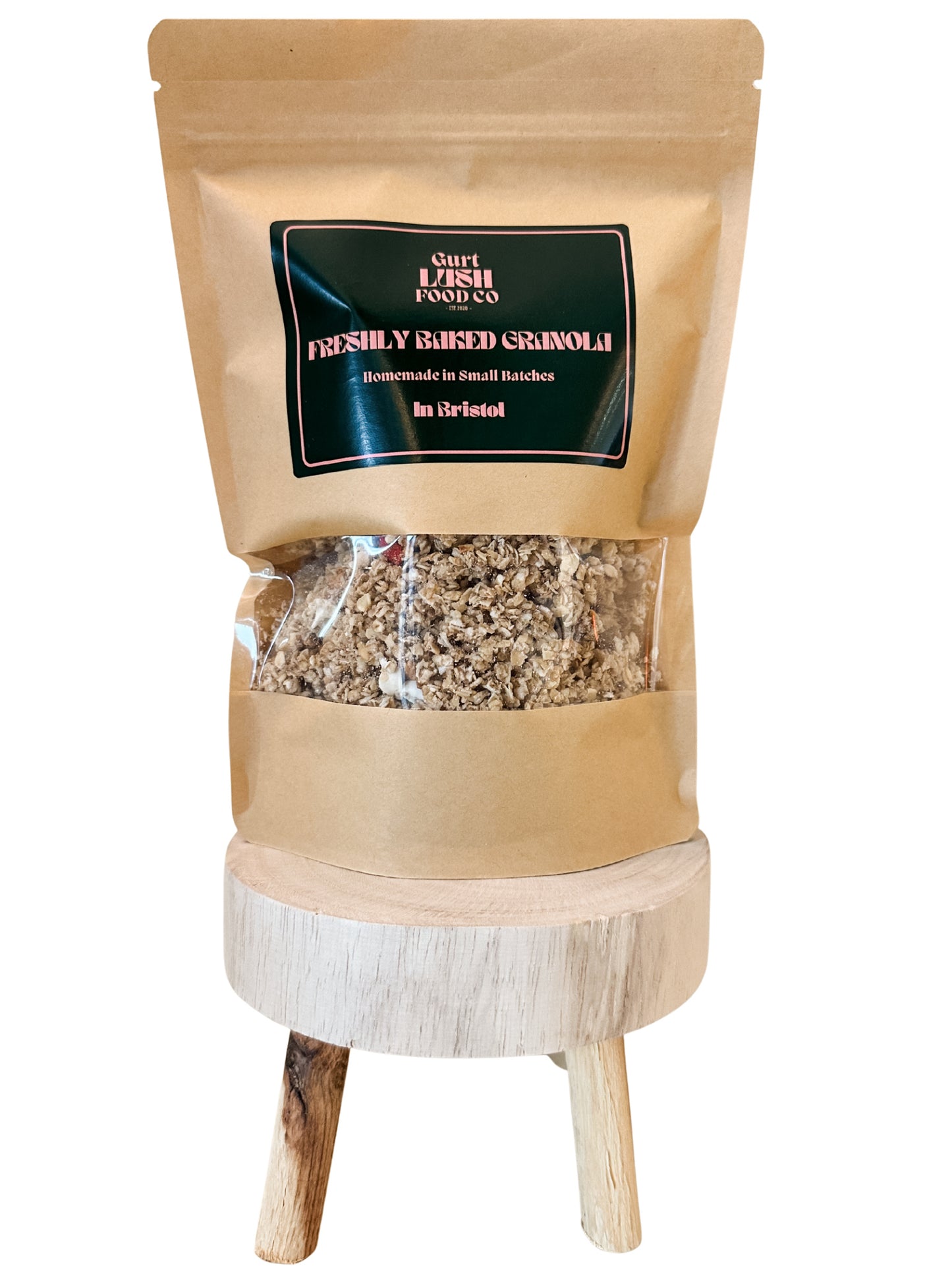 Macadamia, White Chocolate & Strawberry Granola