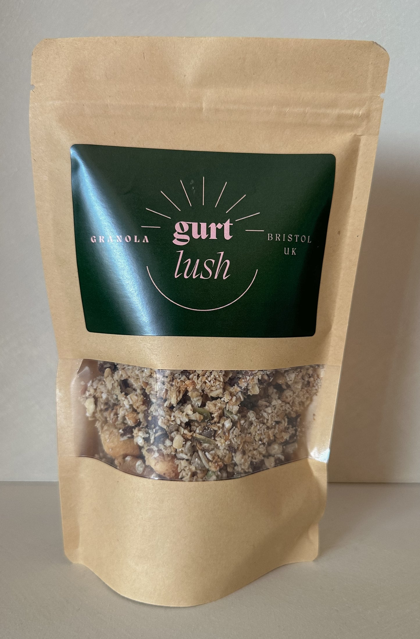 dark chocolate, nut & seed granola ☁️