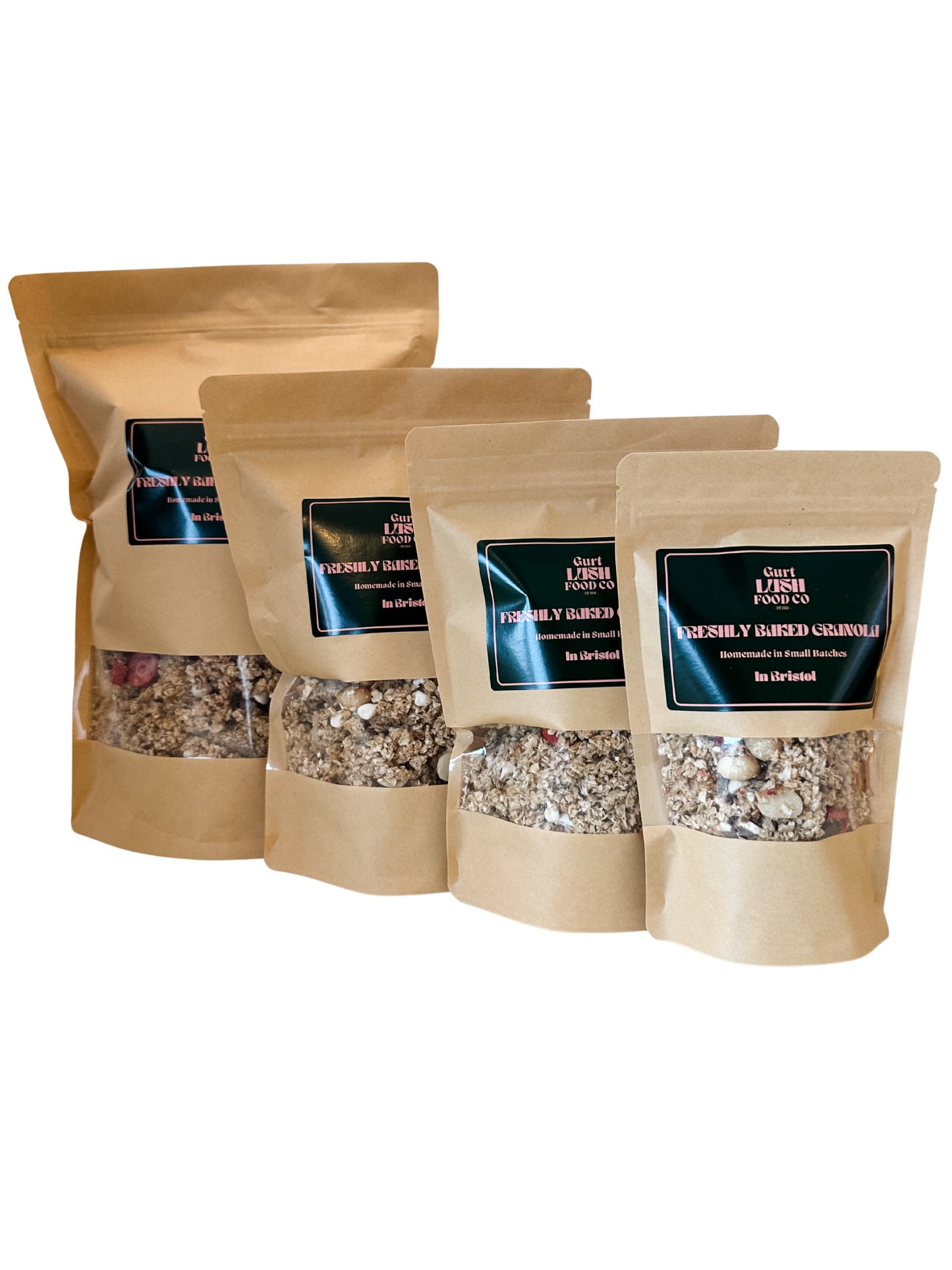 Macadamia, White Chocolate & Strawberry Granola