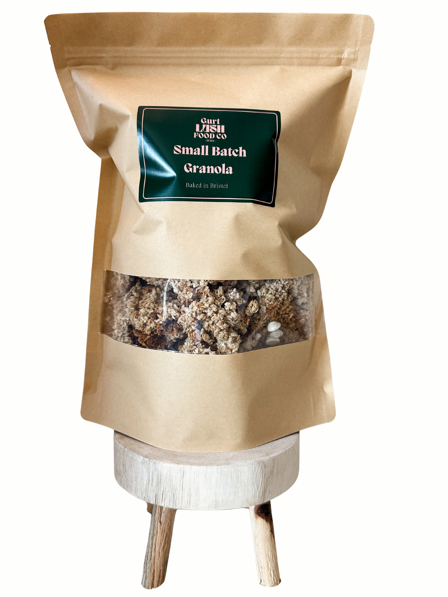 Macadamia, White Chocolate & Strawberry Granola