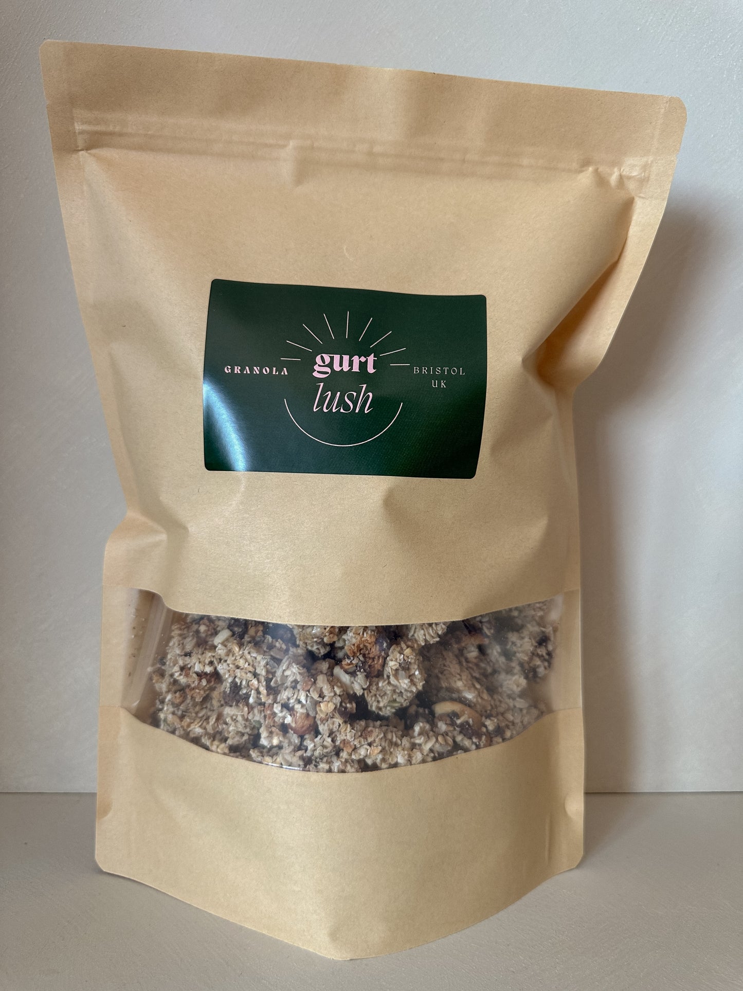 dark chocolate, nut & seed granola ☁️