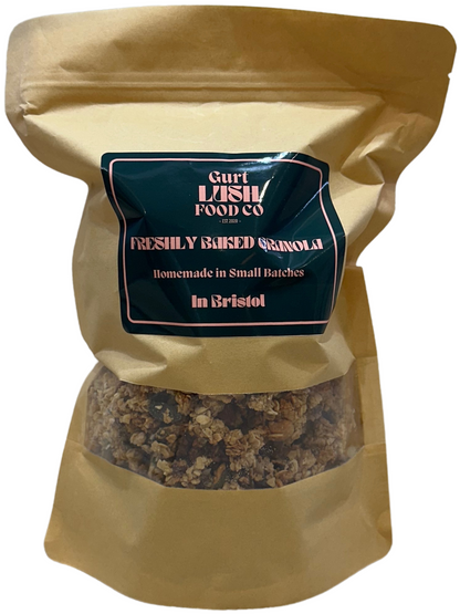 CHOCOLATE SPECIAL  -  Freshly Baked Granola, Homemade in Small Batches in Bristol - With Nuts, Seeds + Dark Chocolate Chips